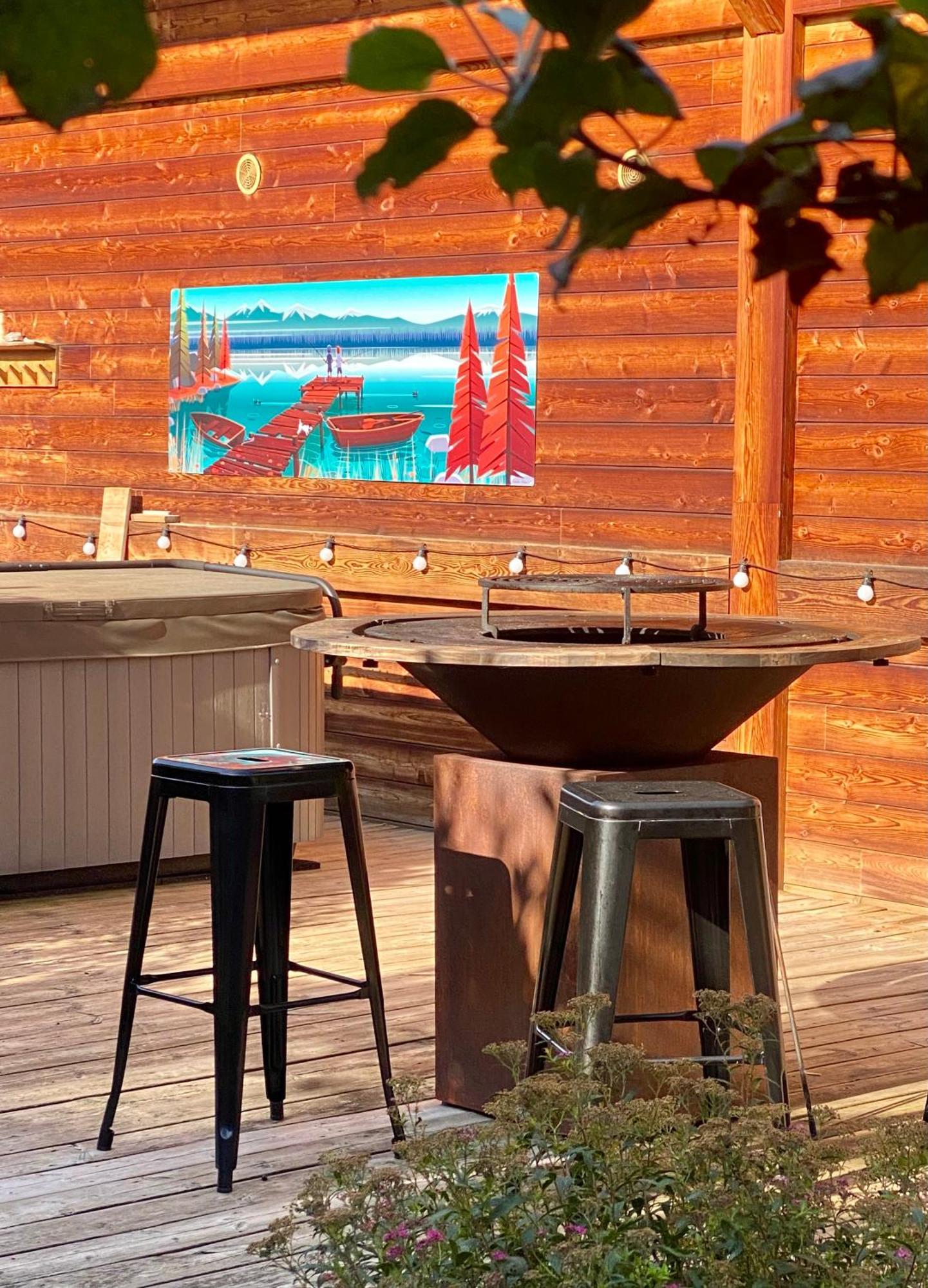 Chalet & Spa Alpaga 마니고 외부 사진